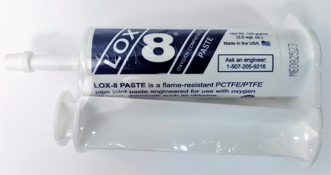 LOX-8 Thread Paste, 100 gram plunger 