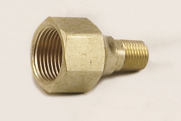 CGA 580  to 1/4" NPT male adapter, Brass 