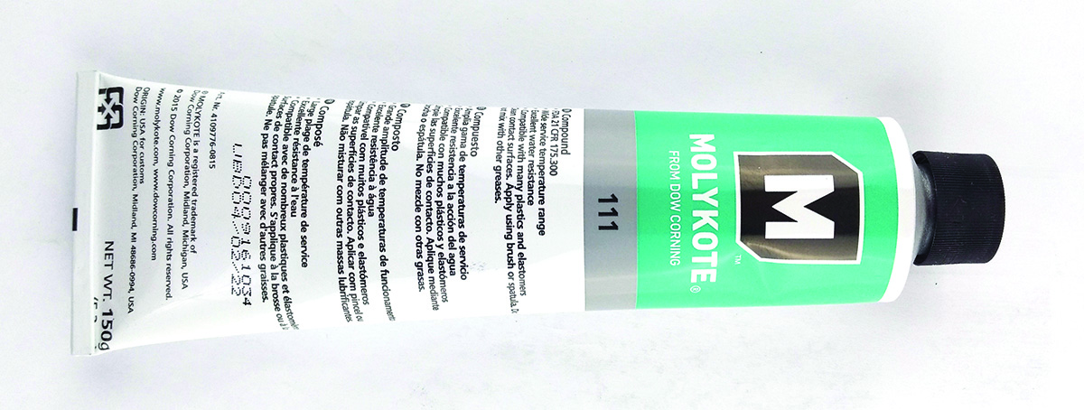 DOW 4016015 MOLYKOTE 33 Light Off-White Extreme Low Temperature Grease -  150 Gram (5.3 oz) Tube at SkyGeek.com