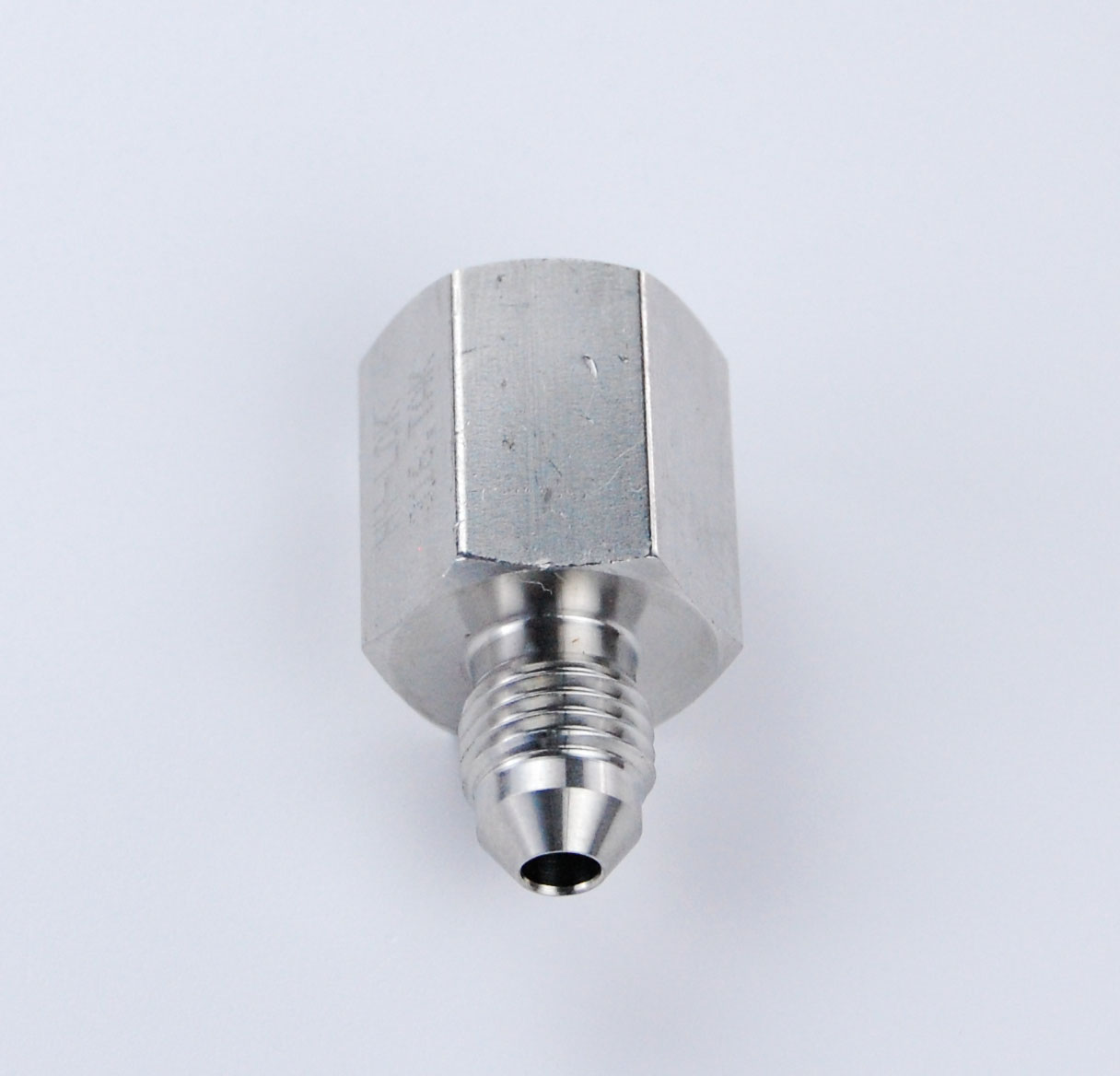 Adapter, #4 JIC Male to 1/4 NPT Female, Stainless Steel #67190SS