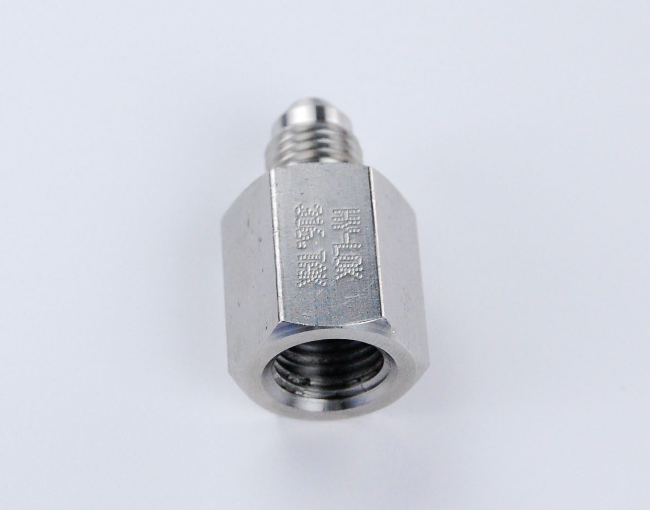Adapter, #4 JIC Male to 1/4 NPT Female, Stainless Steel #67190SS